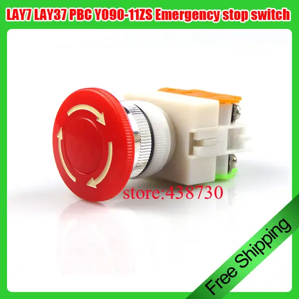 5 шт. Кнопка аварийной остановки 22 мм|emergency stop switch|switch switchemergency button switch |