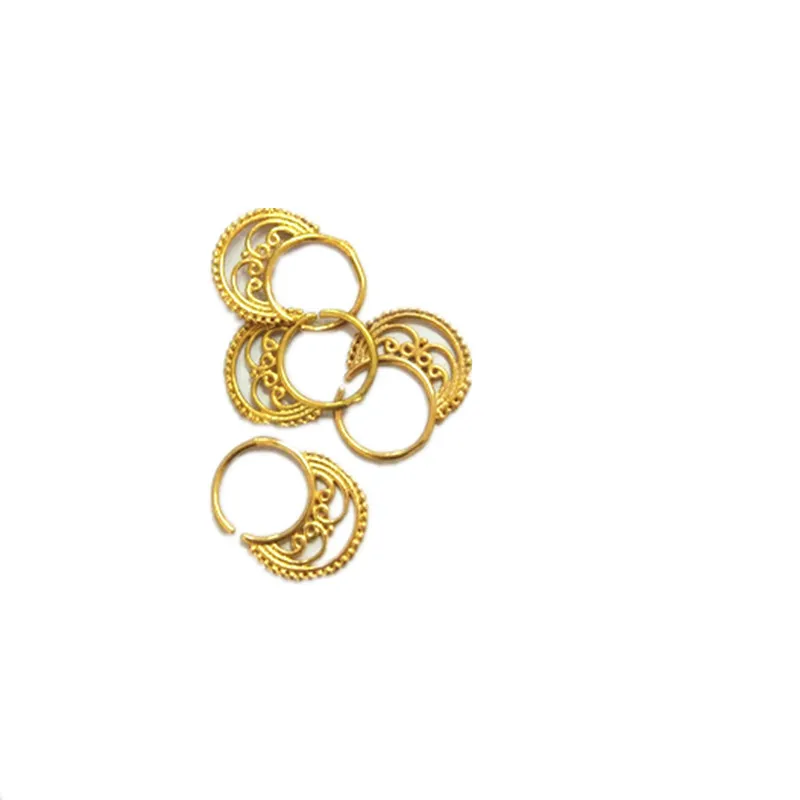 Металлическое Настоящее пирсинг носа Перегородка кликер тела ювелирные изделия