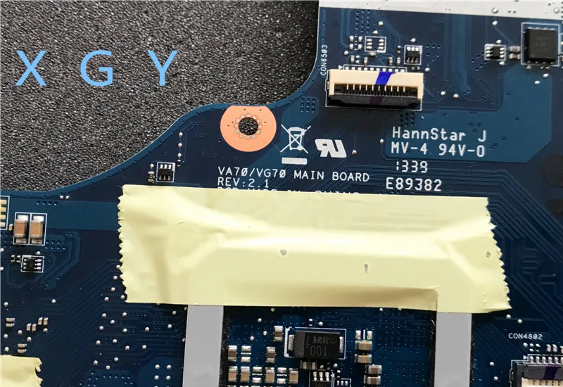 Материнская плата для ноутбука VA70 VG70 материнская Acer aspire Nautilus V3-771 E1-771 E1-731Motherboard DDR3
