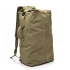 Тактический рюкзак для скалолазания, вместительная Холщовая Сумка-мешок в стиле милитари, спортивный мужской портфель на ремне