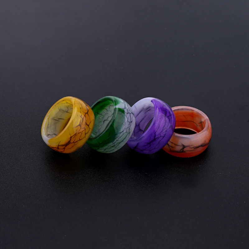 Boho Панк ручной смолы кольцо Для женщин девочек Jewelry Кольцо Мода состояние мужчин t