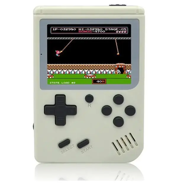 RS 6 портативная мини игровая консоль в стиле ретро 8 Bit 3 0 дюймов цветной ЖК дисплей