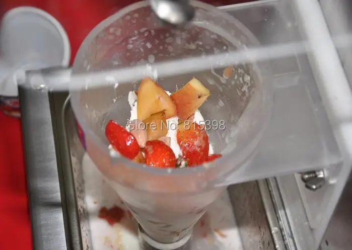Машина для растушевки мороженого новый дизайн 2018 бесплатная доставка|frozen yogurt|fruit