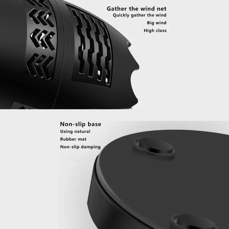 Горячая Распродажа настольный USB вентилятор с двойными турбинами охлаждающий