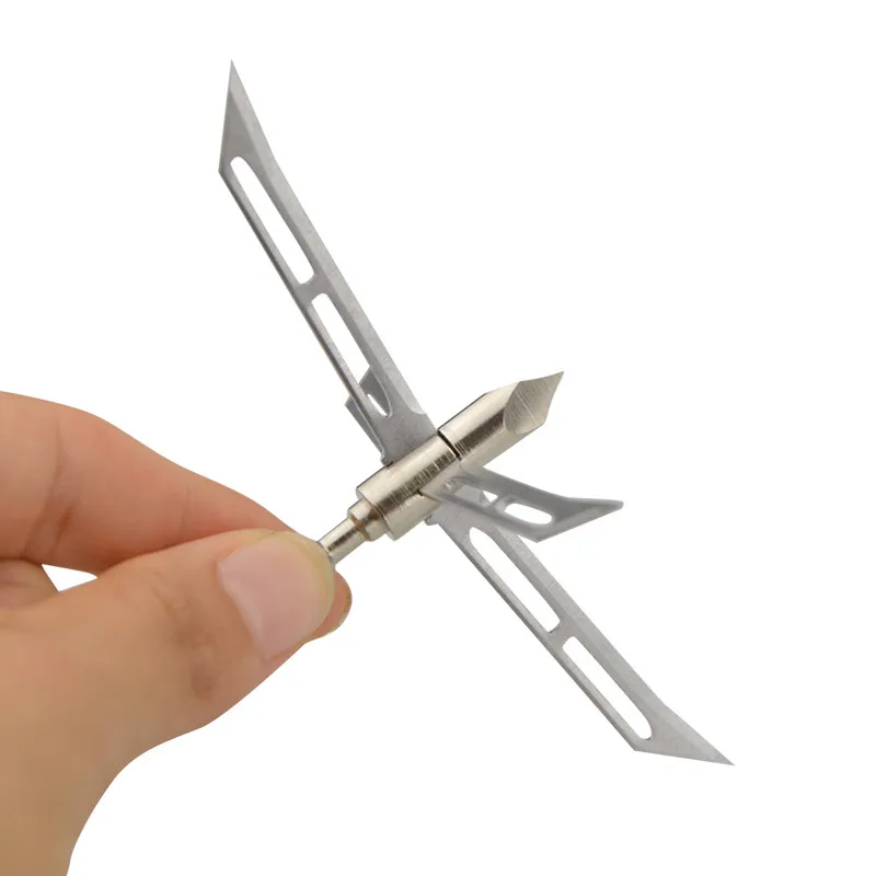 3, 6 штук в партии, 186 зерна стрельба из лука советы стрелки 4 лезвия Broadheads наконечники стрел большой разрез для бант для стрельбы из лука аксессуары
