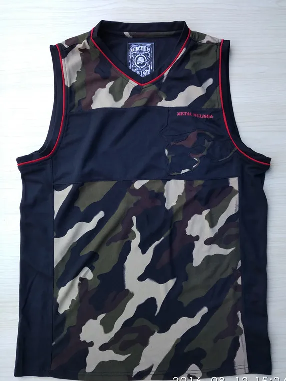 Мужская камуфляжная сетчатая майка для мотоцикла (бракованный)|mesh tank|usa tankcamouflage