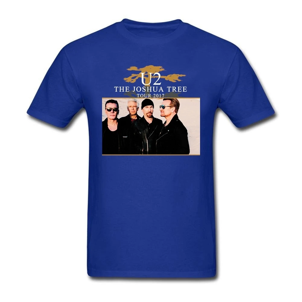 U2 Джошуа Tour 2019 футболка на заказ короткий рукав Футболка Для мужчин новый рок с