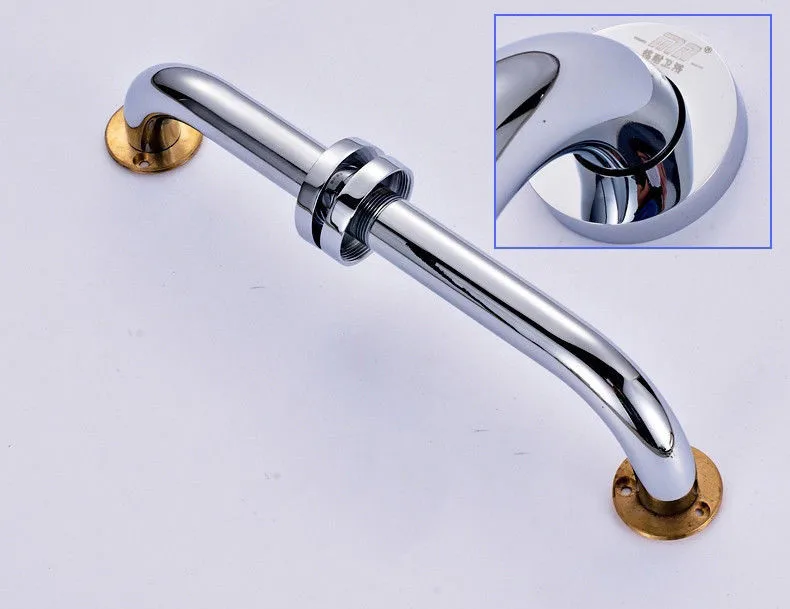 37cm Bathroom Safety Bathtub handrail Grab Bar with Concealed Screws - Chrome 11-234a | Обустройство дома