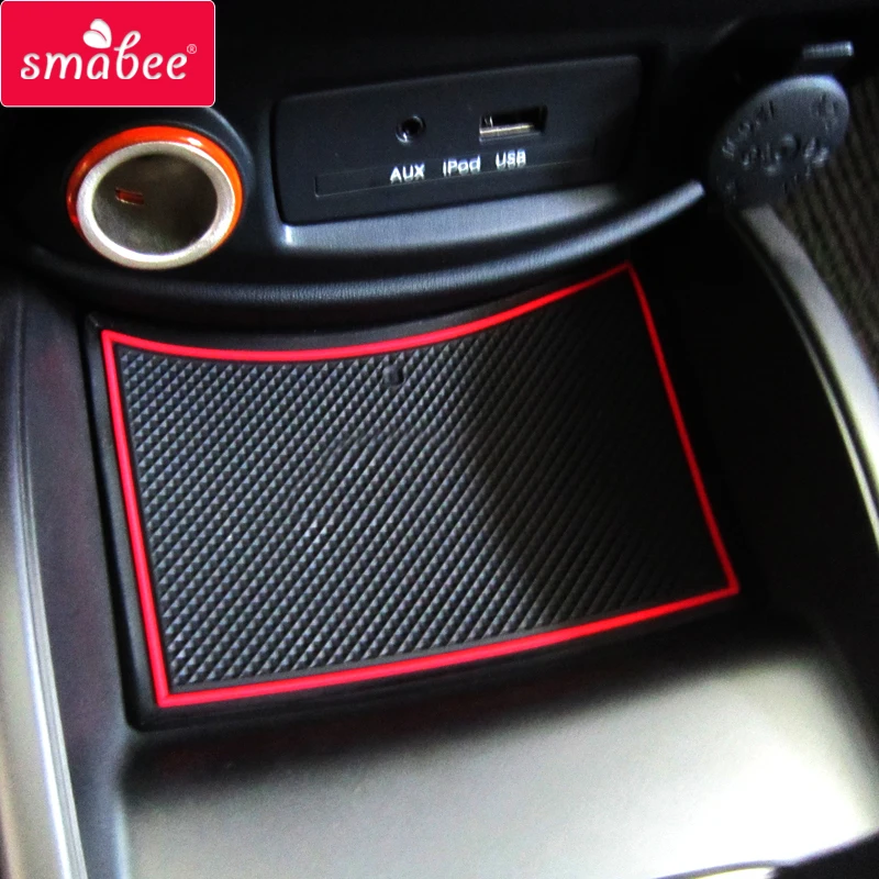 Коврик Smabee со слотом для ворот KIA Soul 2009 2010 2011 2012 2013 Нескользящие резиновые