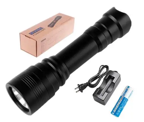 package 3 DIV11-01 светодиодный свет для дайвинга Cree XM-L2(U2) подводный фонарик светодиодный подводный фонарик погружение Дайвинг Свет scubalamp 18650 - Испускаемый цвет: package 3