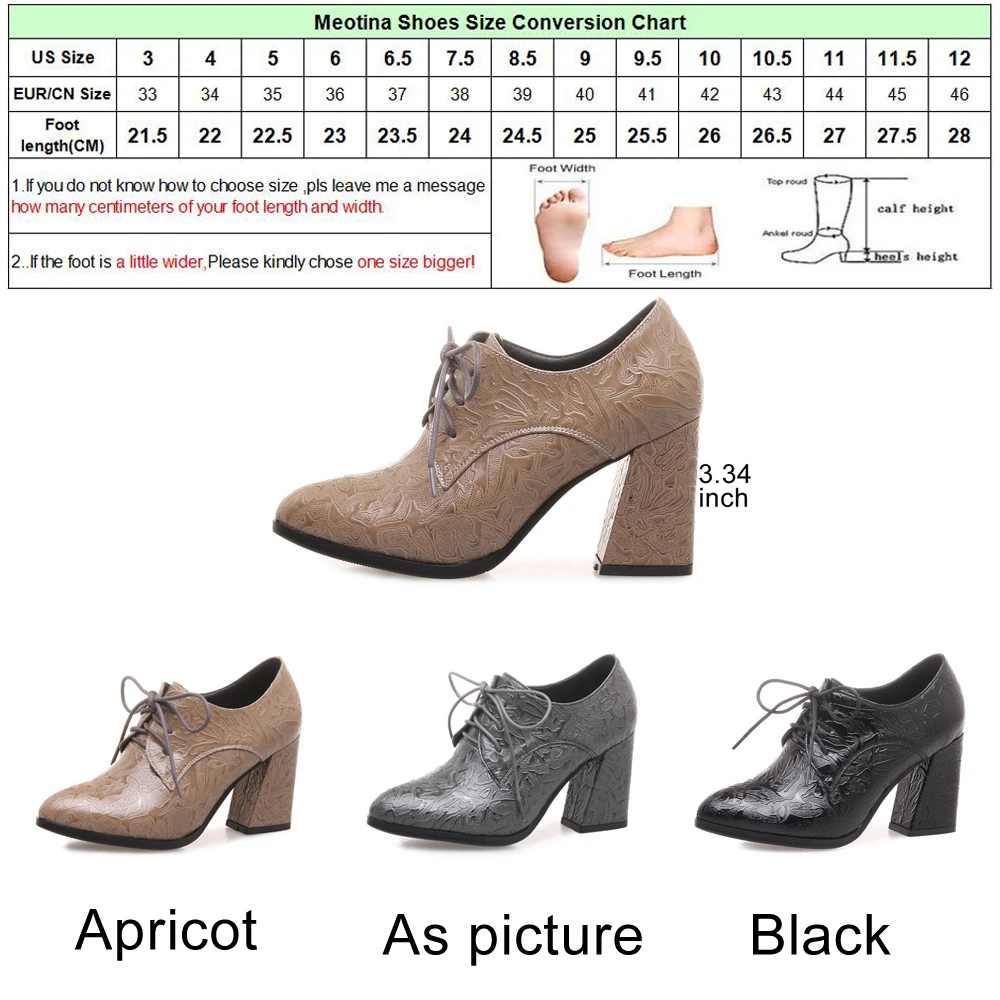 Туфли лодочки женские на высоком каблуке шнуровке 33 43 размера|high heels shoes woman|high heel