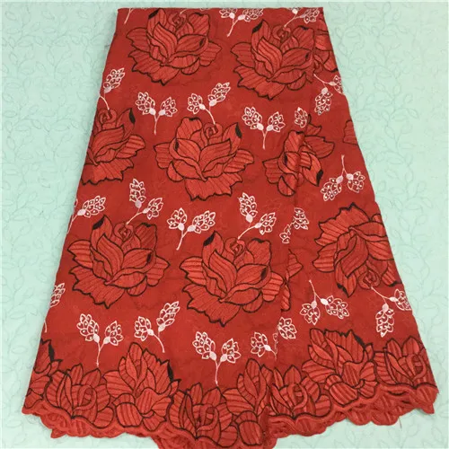 Хлопчатобумажные ткани высокое качество африканский швейцарский шнурок