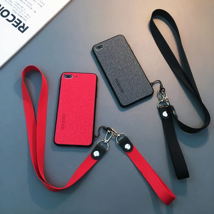 Роскошный кожаный тканевый чехол для телефона iPhone X XS Max XR Ретро 6 6S Plus 8 7 с