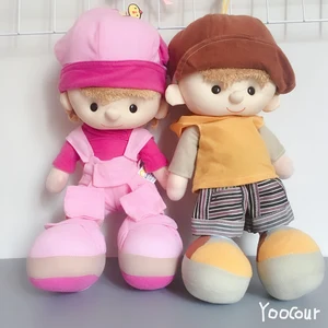 Новинка, мягкие куклы RagDoll, 1 шт., 40 см, кукла для мальчиков и девочек, плюшевая тряпичная кукла для свадьбы, милые игрушки, Милая модель, подарок для девочек на день рождения