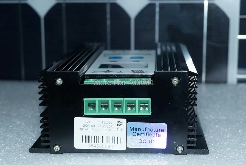 Гибридный солнечный контроллер 20 А 24 В для подключения солнечной энергии 150 Вт