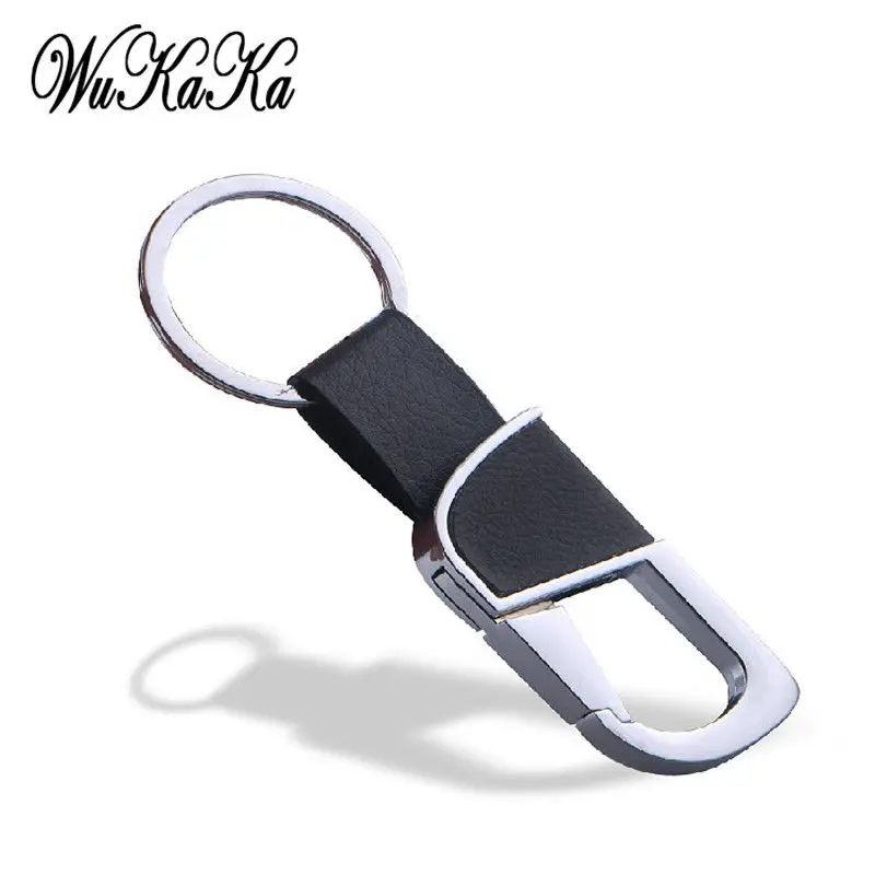 Wukaka 2020 винтажный брелок из натуральной кожи для мужчин ювелирные изделия в стиле