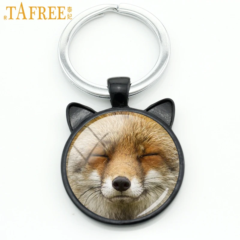 Новинка 2018 брелок TAFREE в виде лисы милый животного кольцо держатель модный милые