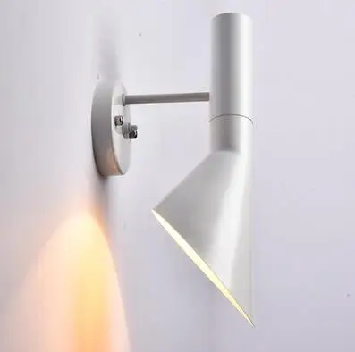 

Free Shipping Replica Modern Vintage Arne Jacobsen wood LIKE Wall lights Creative AJ iron Wall lamp Modern Sconce light