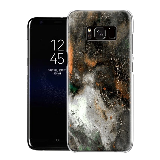 Модные Цвет Блестящий Мрамор шаблон для samsung Galaxy A3 A5 A8 J3 J5 J7 2015 2016 2017 2018 Grand Prime g530