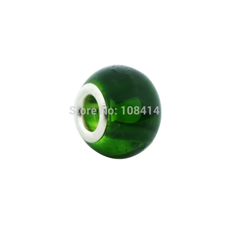 5PCS/Lot Big Hole Crystal Murano Glass Beads Charms fit for DIY Jewelry Making Pandora or Troll Bracelet and Necklace Chain | Украшения и