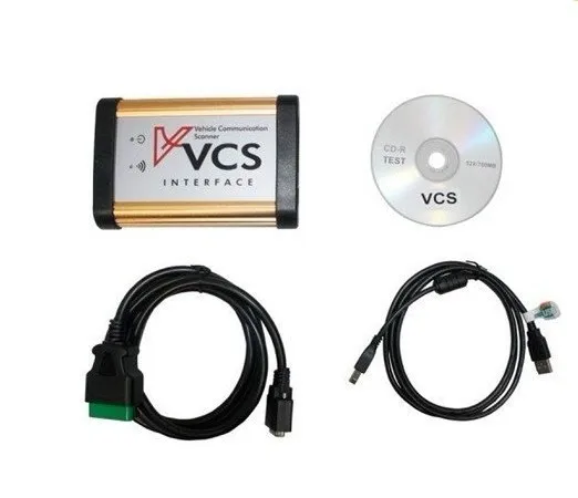Система CANBUS, Универсальный VCS Автомобильный сканер связи VCS интерфейс сканера Английский Русский Испанский Французский