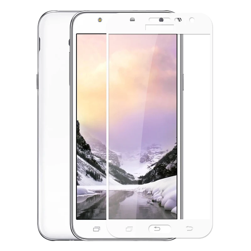 Защитная стеклянная пленка для Samsung Galaxy J5 2015 SM J500F полноразмерный экран