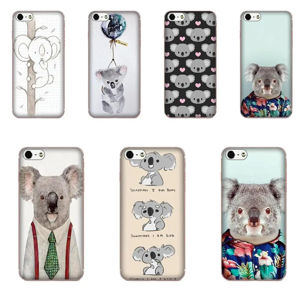 Роскошный ТПУ резиновый чехол для телефона Koala Huawei P8 P9 P10 P20 P30 Mate 7 8 9 10 20 Lite Plus Pro