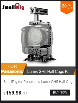 SmallRig для BMPCC 4K 6K для защиты от солнца для blackmagic Design карман Кино Камера 4K видео съемки солнцезащитный козырек капюшон-2299