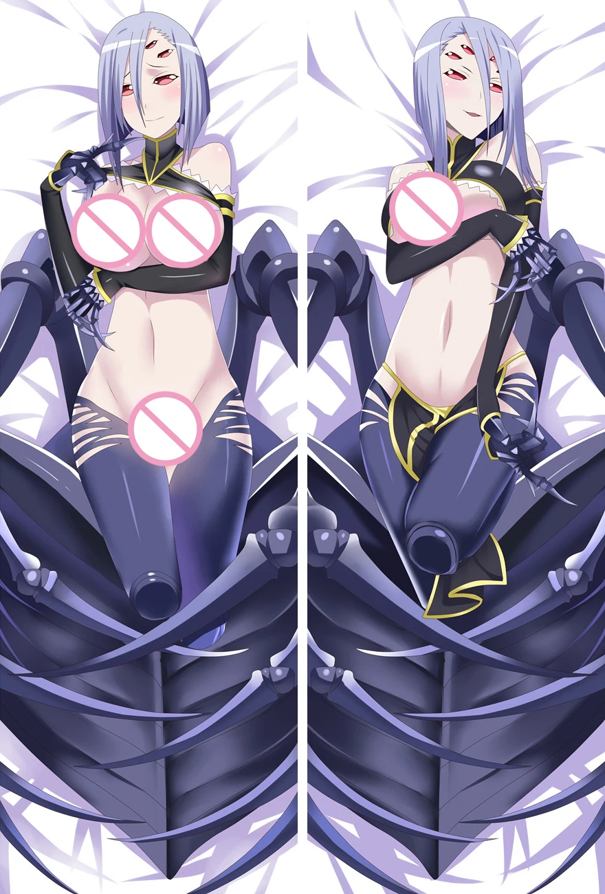 Наволочка с Аниме Monster Musume no Iru Nichijou сексуальная девушка Rachnera Dakimakura наволочка для