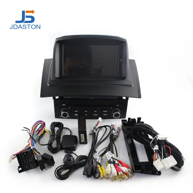 JDASTON Android 10 автомобильный мультимедийный плеер для RENAULT Megane Fluence 2002-2008 WIFI