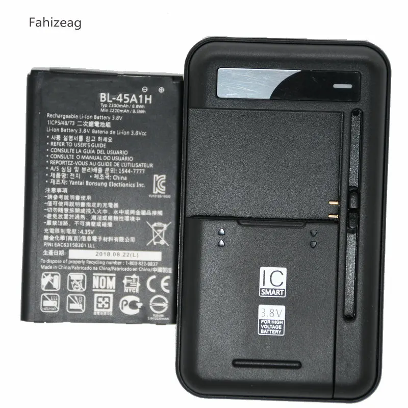 Сменный аккумулятор Fahizeag для LG K10 универсальное зарядное устройство LTE F670L F670K F670S