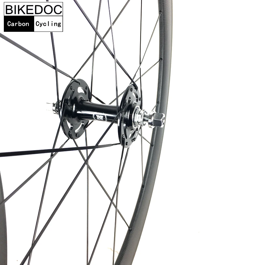 Велосипедные колеса BIKEDOC 50 мм велосипедные с фиксированным механизмом 700C