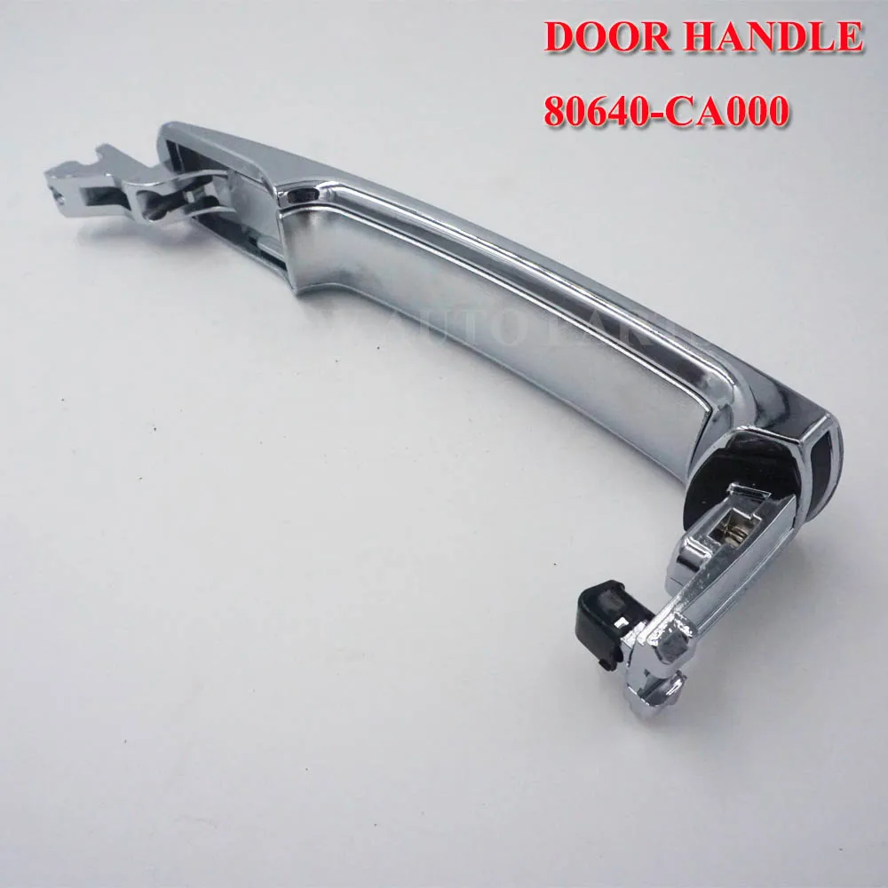 Передняя и левая ручка двери ABS 2 шт./компл. хром для Nissan Infiniti FX35 FX45 2003 2013 80640 CA012 80645