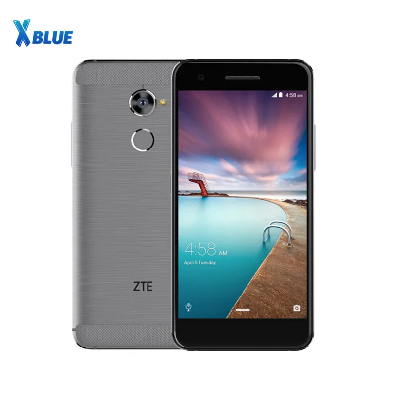 Оригинальный zte V870 4G LTE Смартфон snapdragon 435 Octa Core Оперативная память 4 Гб Встроенная 64