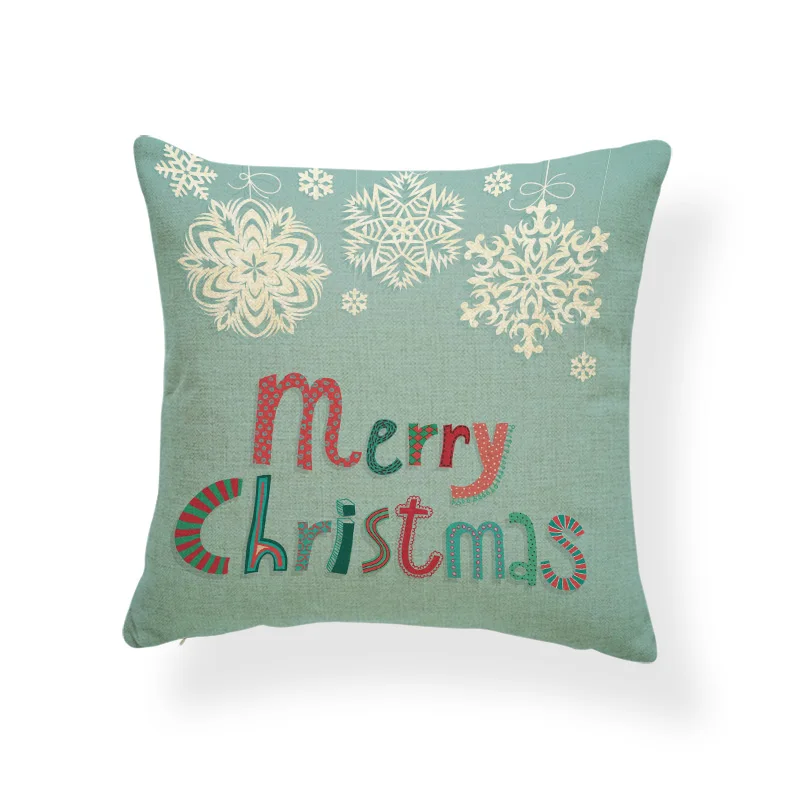 Индивидуальная счастливая подушка синяя домашняя птица Геометрическая Подушка