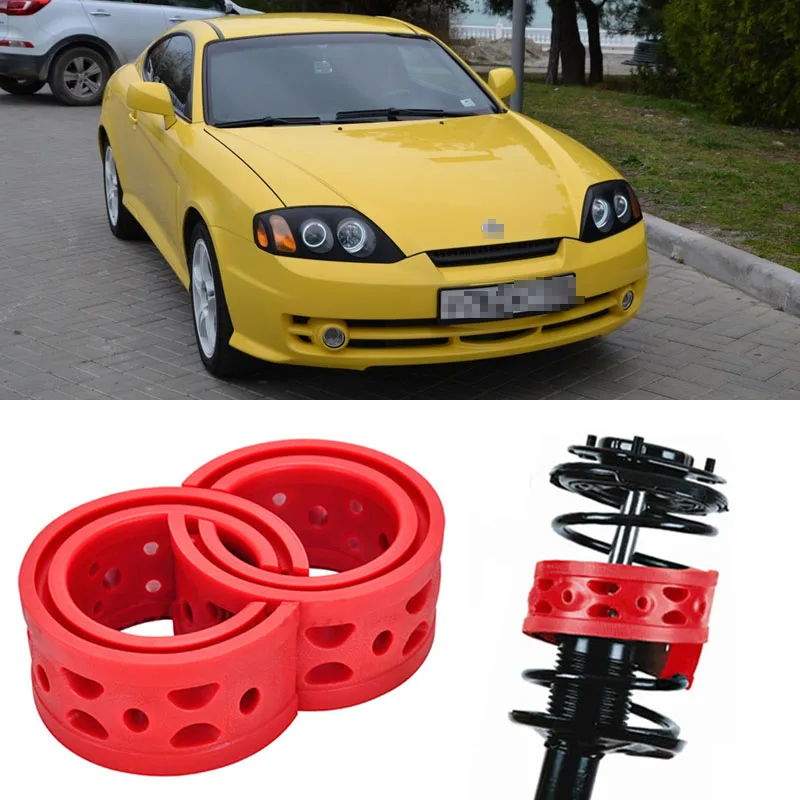 2pcs Super Power Rear Car Auto Shock Absorber Spring Bumper Cushion Buffer Special For Hyundai Tuscani | Автомобили и мотоциклы