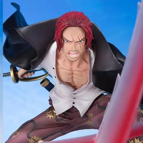 One piece EX figuals красные волосы Пираты Shanks ПВХ Коллекция фигурка кукла игрушка brinquedos |
