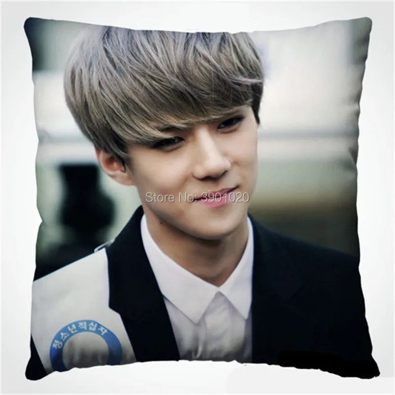 Sehun Boyfriend kpop Женская квадратная Подушка по индивидуальному заказу|Подушки на