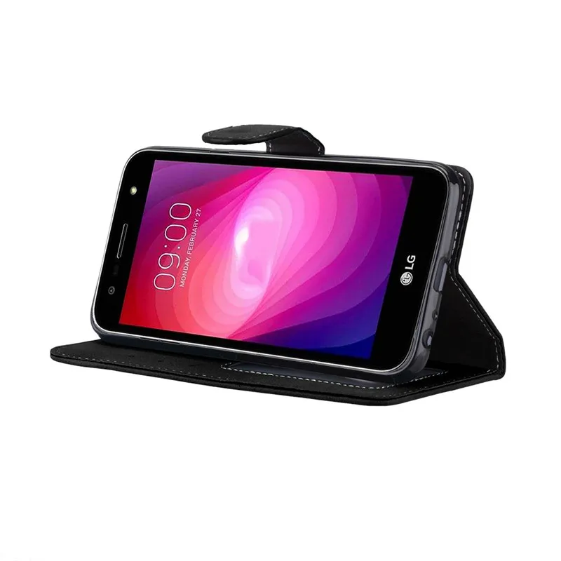 Чехол для LG X Power 2 роскошный чехол кошелек телефона из искусственной кожи Power2 M320