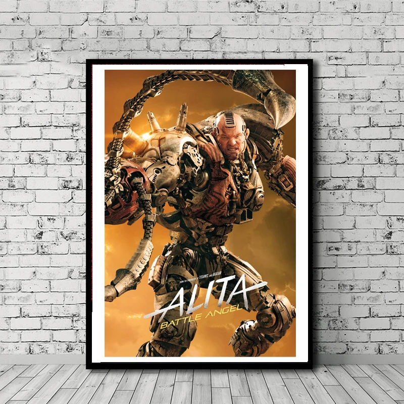 Alita боевой Ангел персонаж постеры холст картина печать гостиная домашний декор