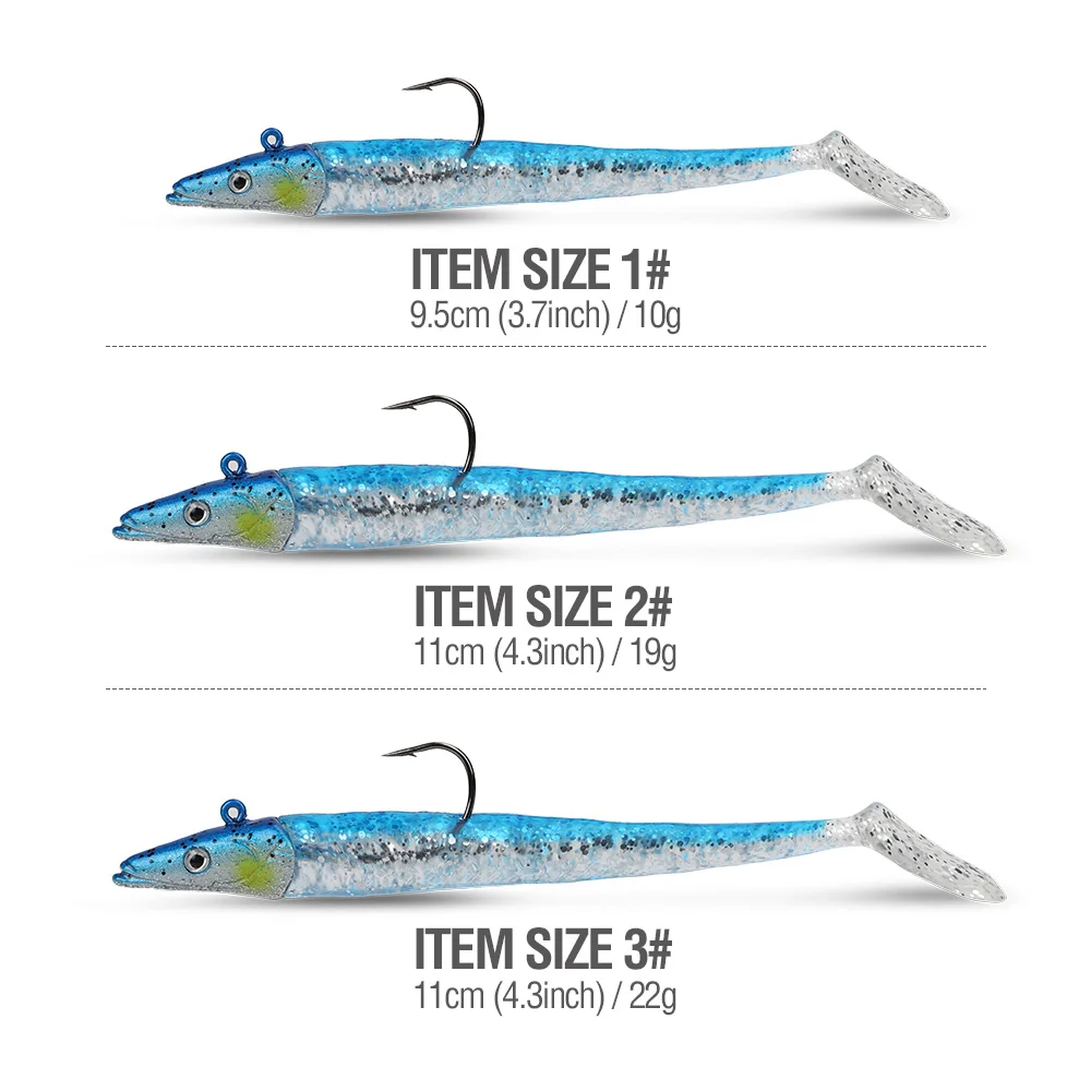 Мягкая рыболовная приманка DONQL 2 шт./лот искусственная силиконовая для рыбы 10 г 19 22
