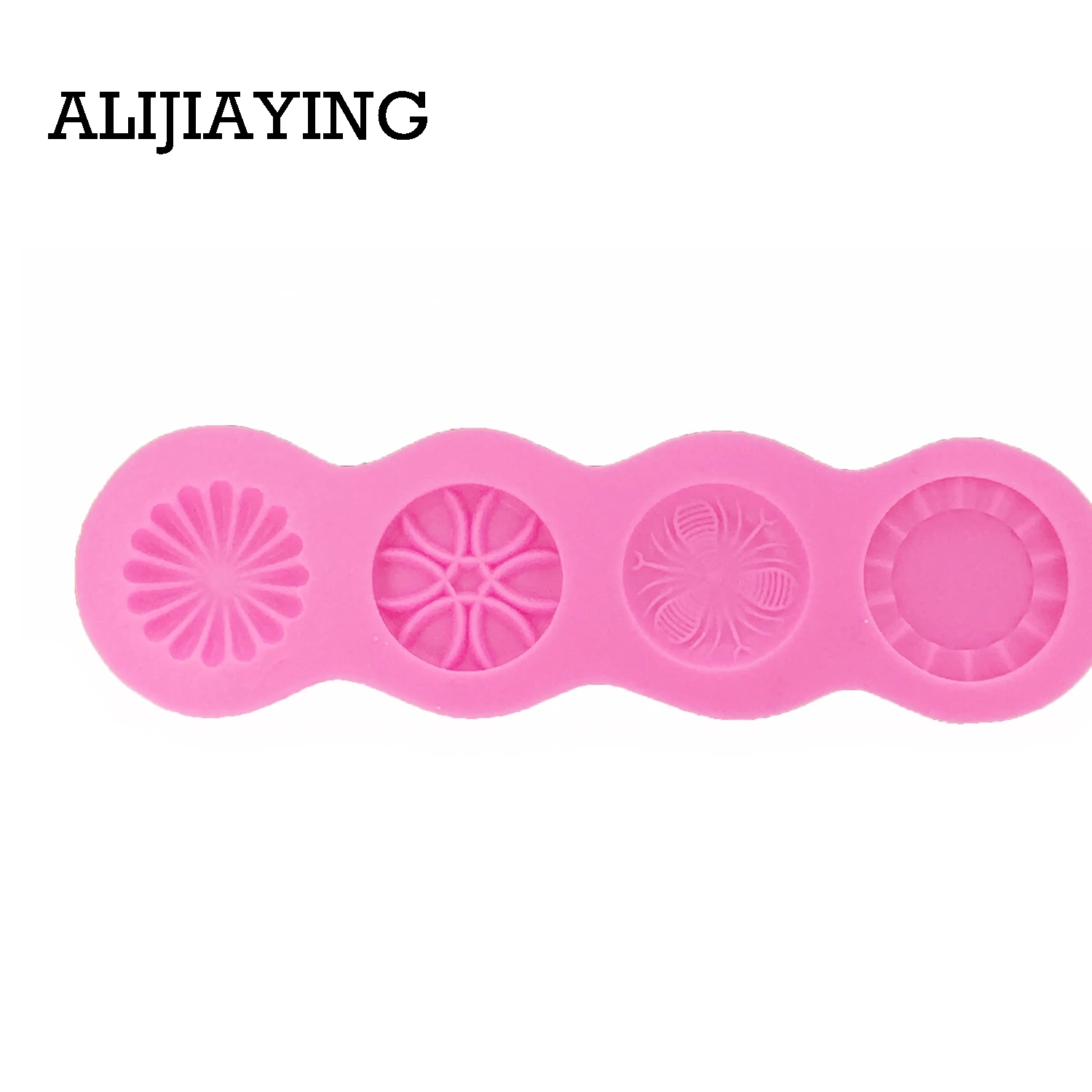 M1240 1 шт. формы кнопок шоколадные 3D силиконовые формы помадка Конфеты выпечки формы торта украшения инструменты