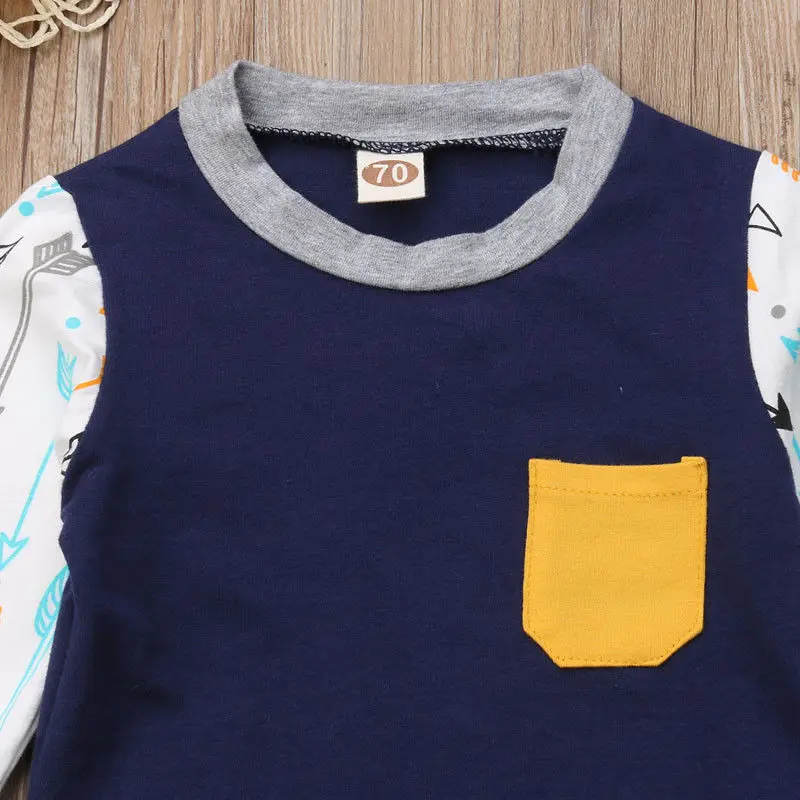 3pcs Newborn Toddler Infant Baby Boy Girl Clothes T-shirt Tops+Pants Outfits Set New Arrival | Детская одежда и обувь