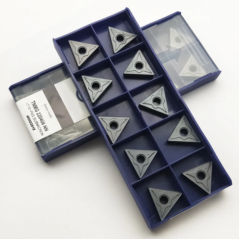 10pcs TNMG 220408 NN CNC Machining blade carbide insert lathe tool | Инструменты