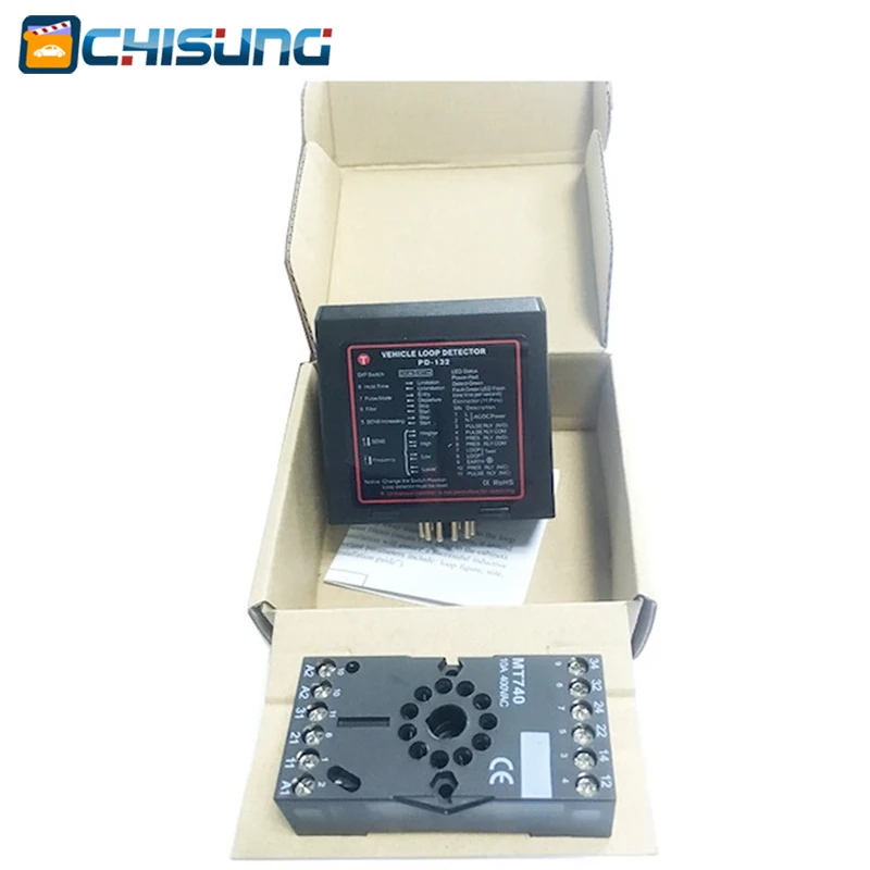 PD132 Traffic Inductive Single Channel Vehicle Loop Detector For access | Безопасность и защита