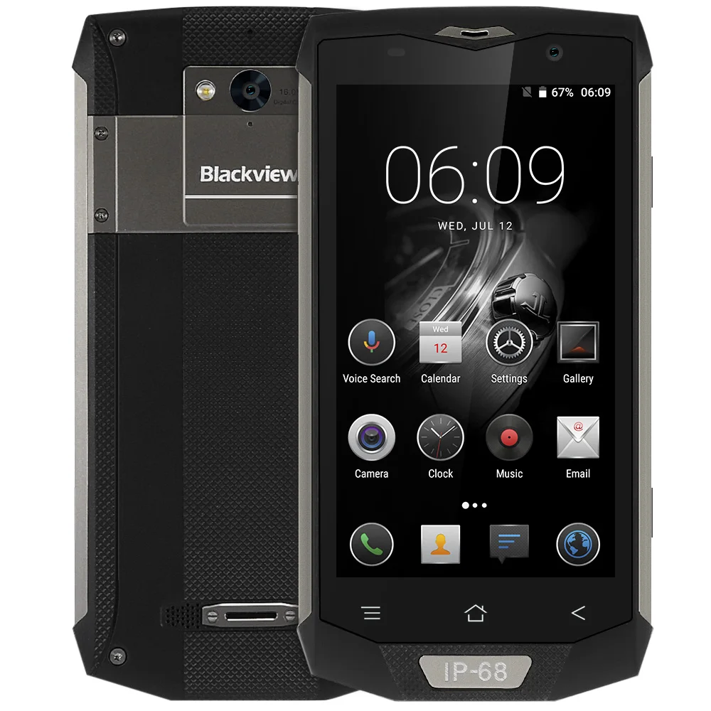 Blackview BV8000 Pro смартфон с 5 дюймовым дисплеем восьмиядерным процессором MTK6757 ОЗУ 6 ГБ