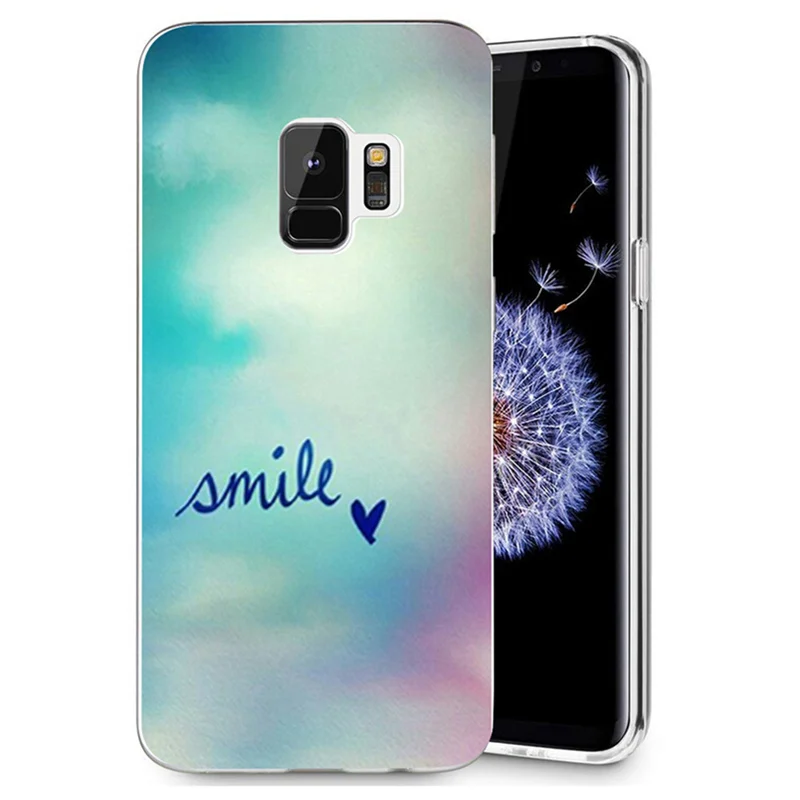 Case For Samsung Galaxy S3 S9 S9Plus S8 Plus S7 edge Note 8 TPU Soft Landscape Cartoon Painted Fundas R052 |