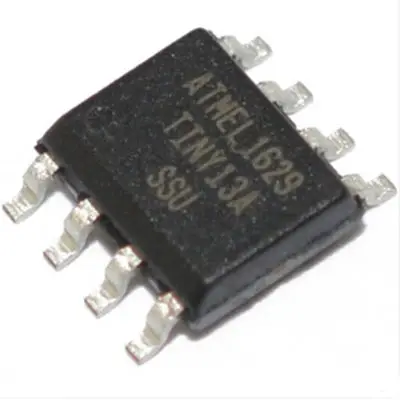 5 шт./лот ATTINY13 ATTINY13A TINY13A MCU AVR 1K вспышка 20 МГц IC ATTINY13A-SSU лапками углублением SOP-8 |