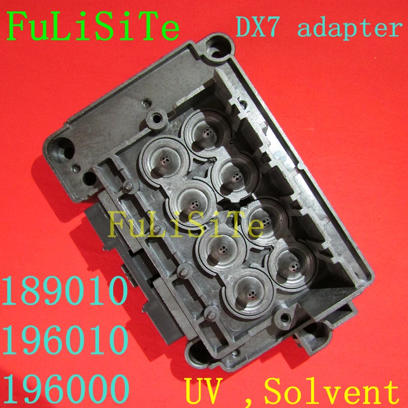 100% оригинальная печатающая головка DX7 F189010 оригинальный адаптер для коллектора