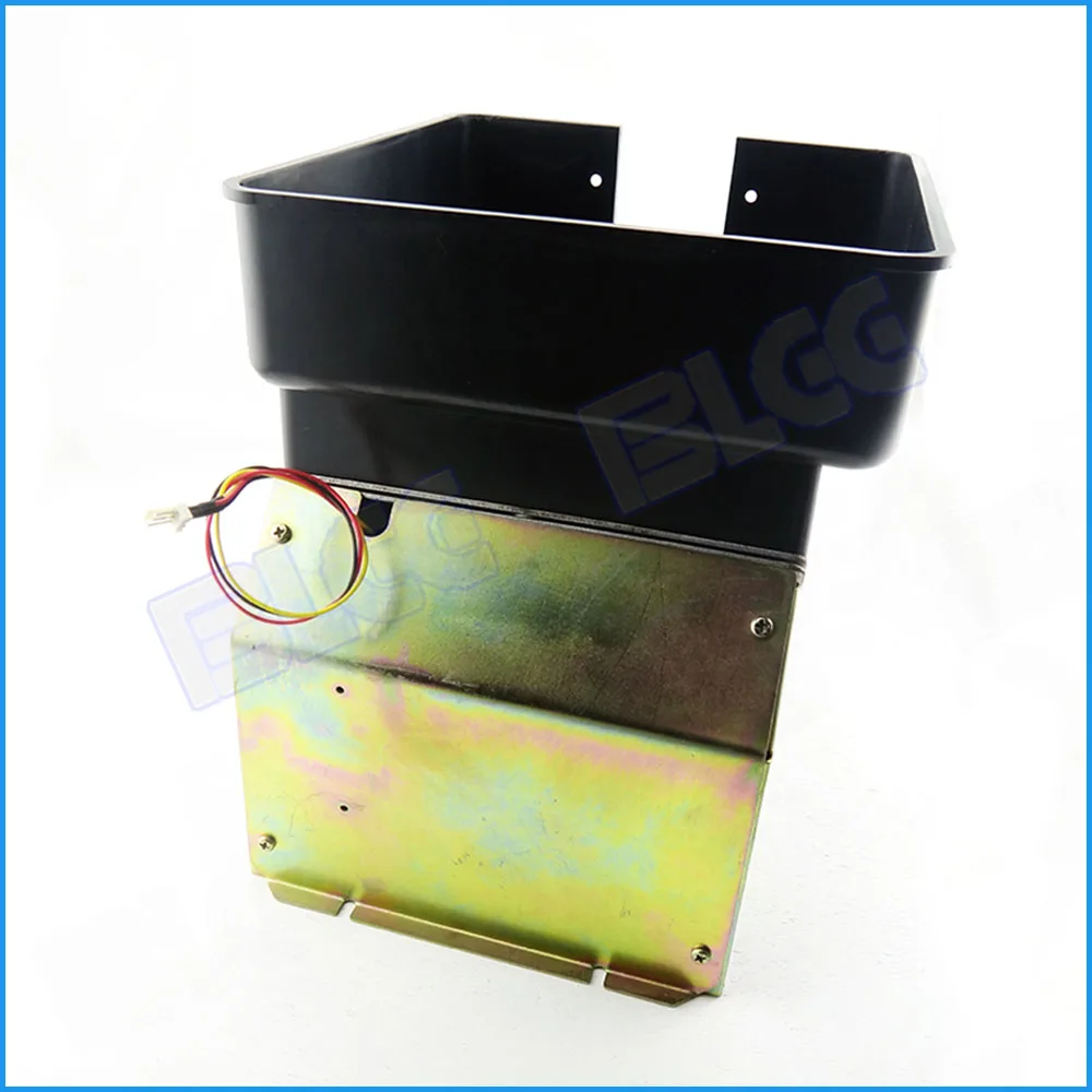 1 шт. черный пластик 8 отверстий монета мотор Хоппер для игровых машин казино